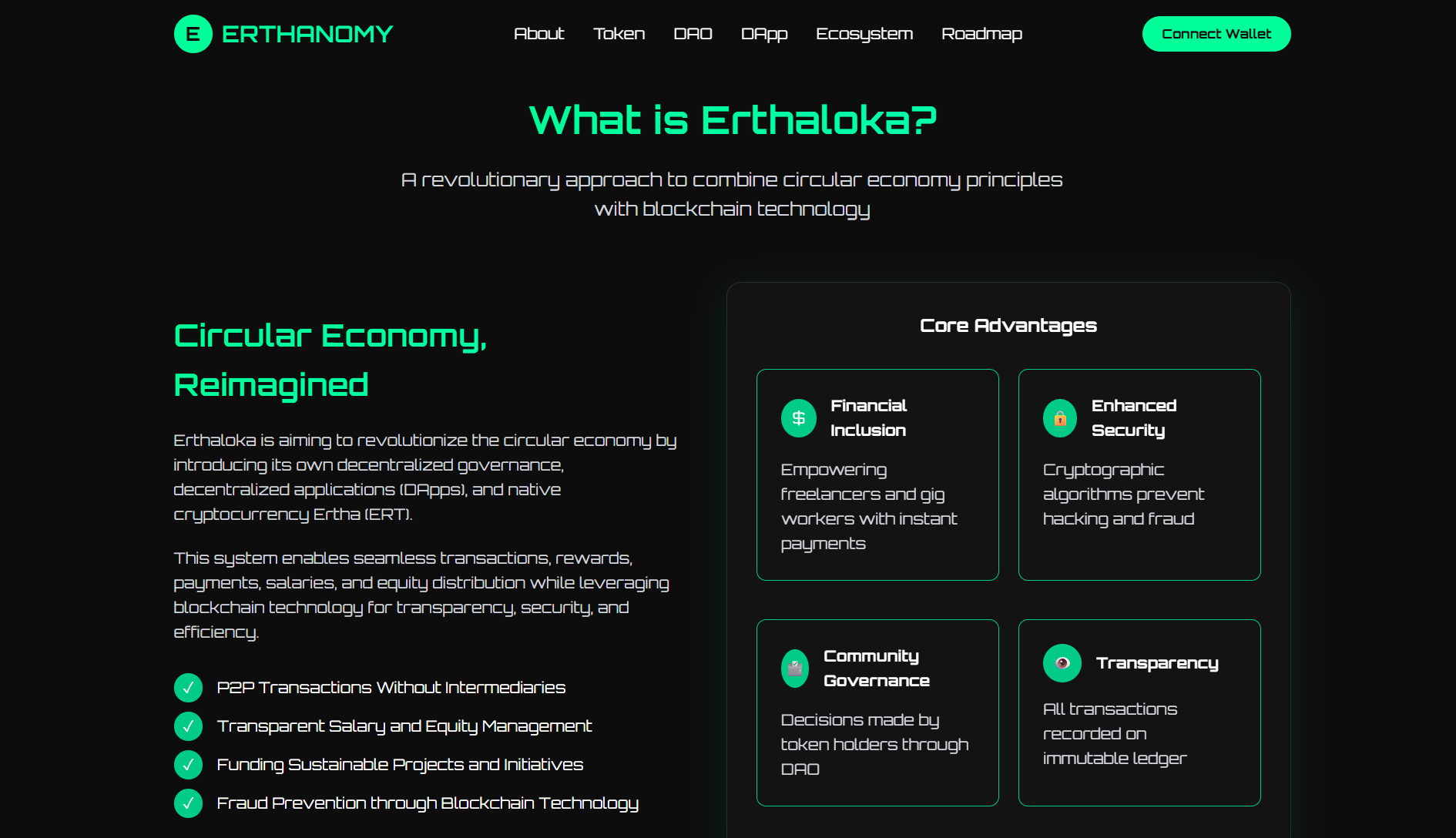 What is Erthaloka? — Core Advantages